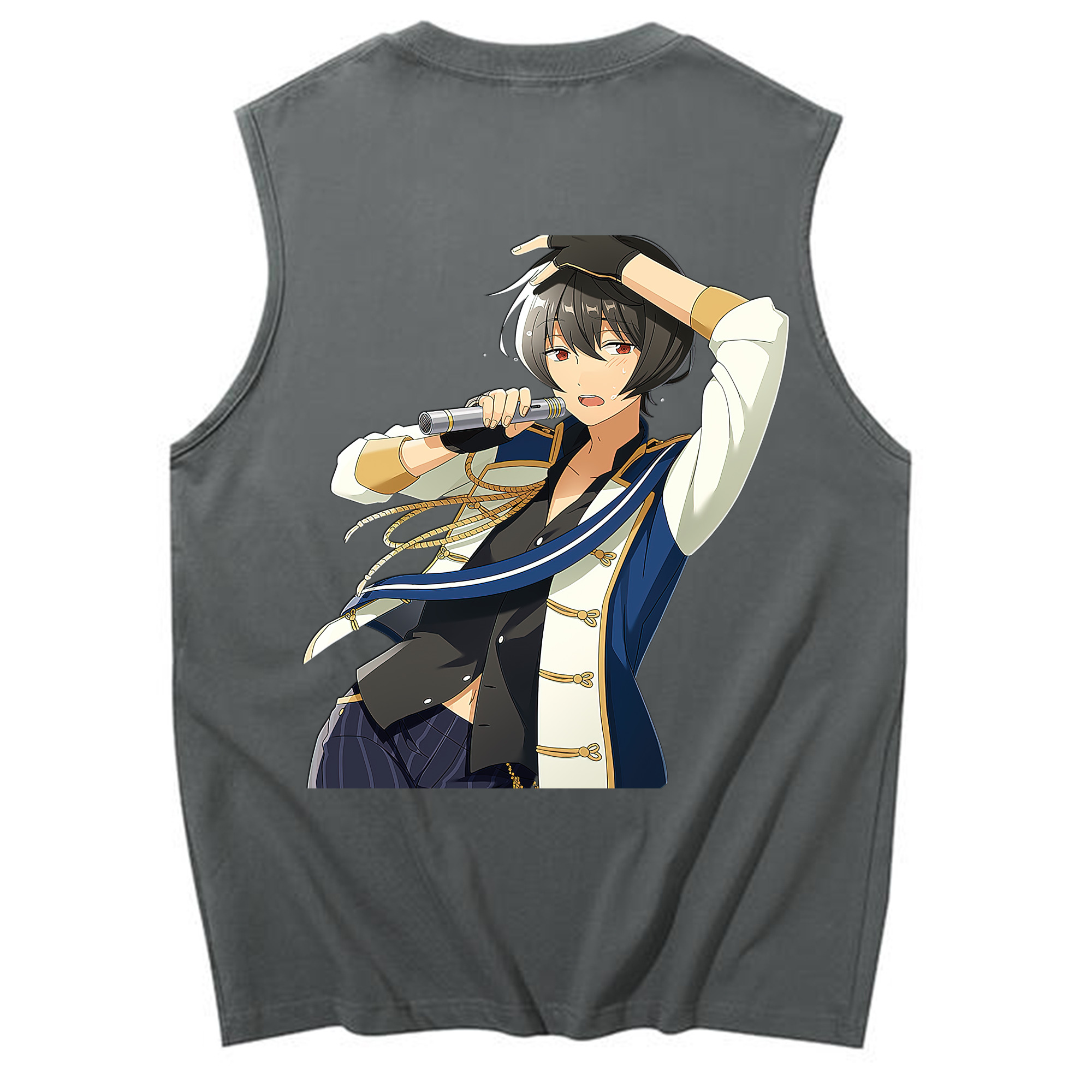 （画像用） あんさんぶるスターズ! Ensemble Stars コットン100％タンクトップ（背面プリント）